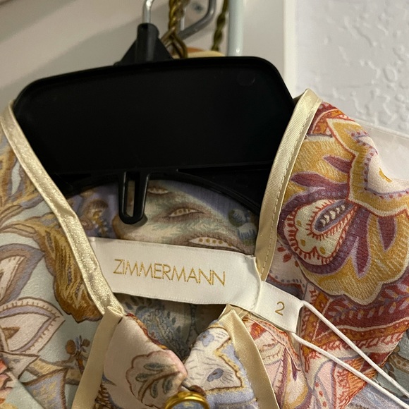 Zimmermann Lucky Floral Silk Dress NEW - Picture 8 of 8